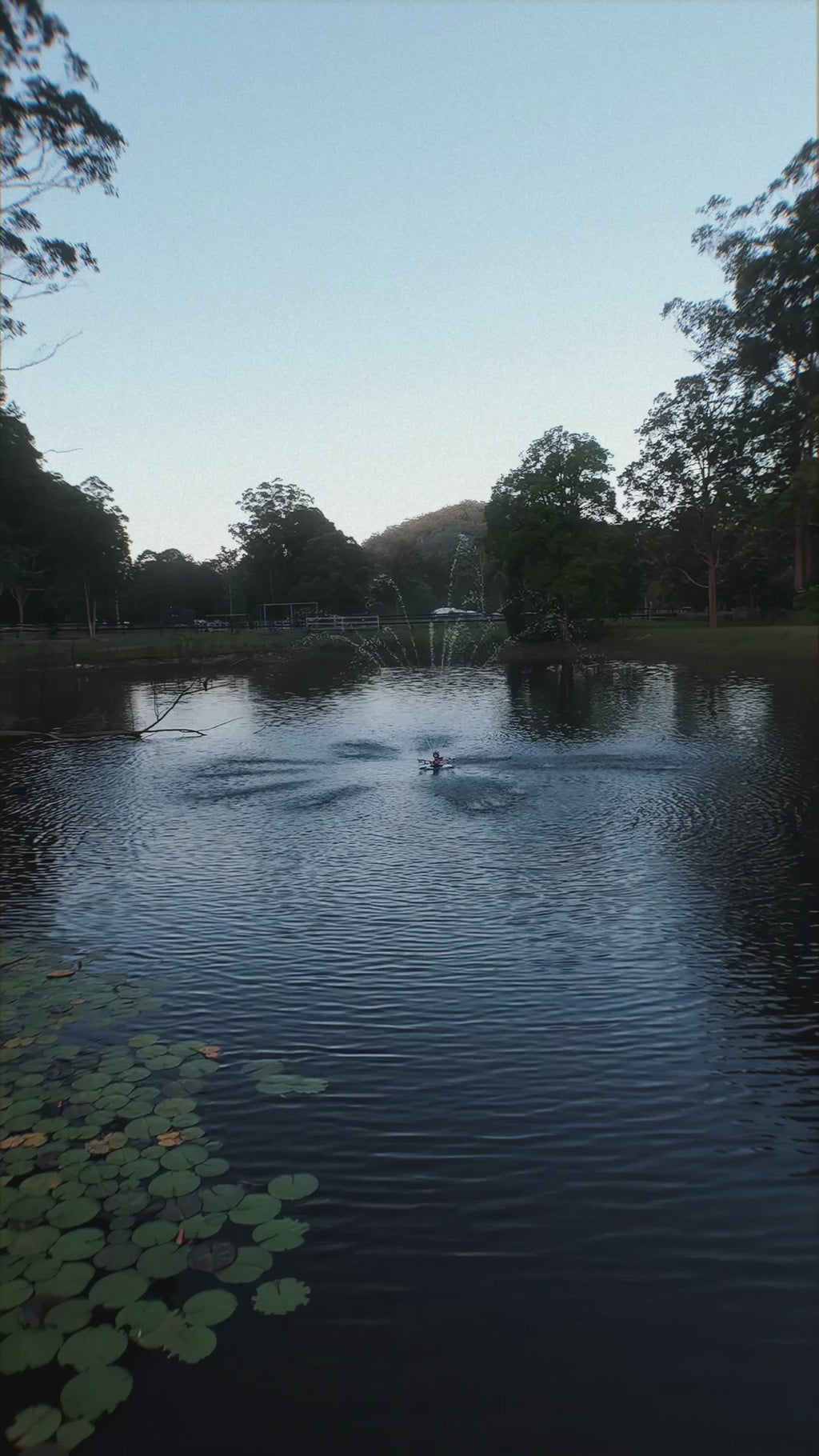 1HP Floating Fountain – Sprouting Nozzle with RGB LED Lighting